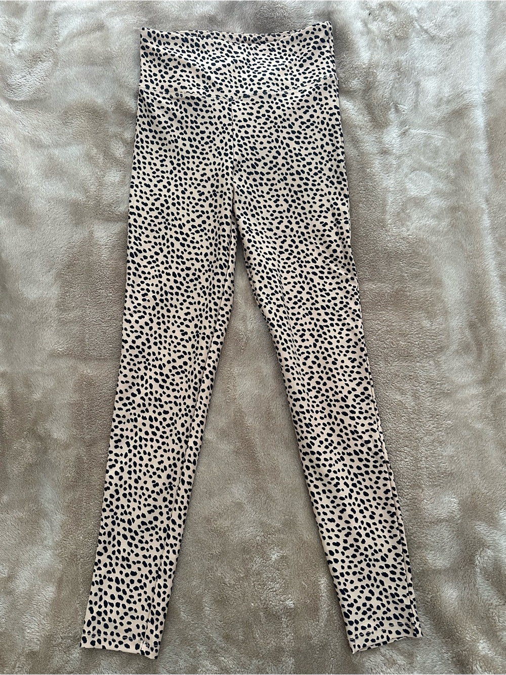 Forever 21 Cheetah Leopard Print High Rise Leggings Pants Size Small